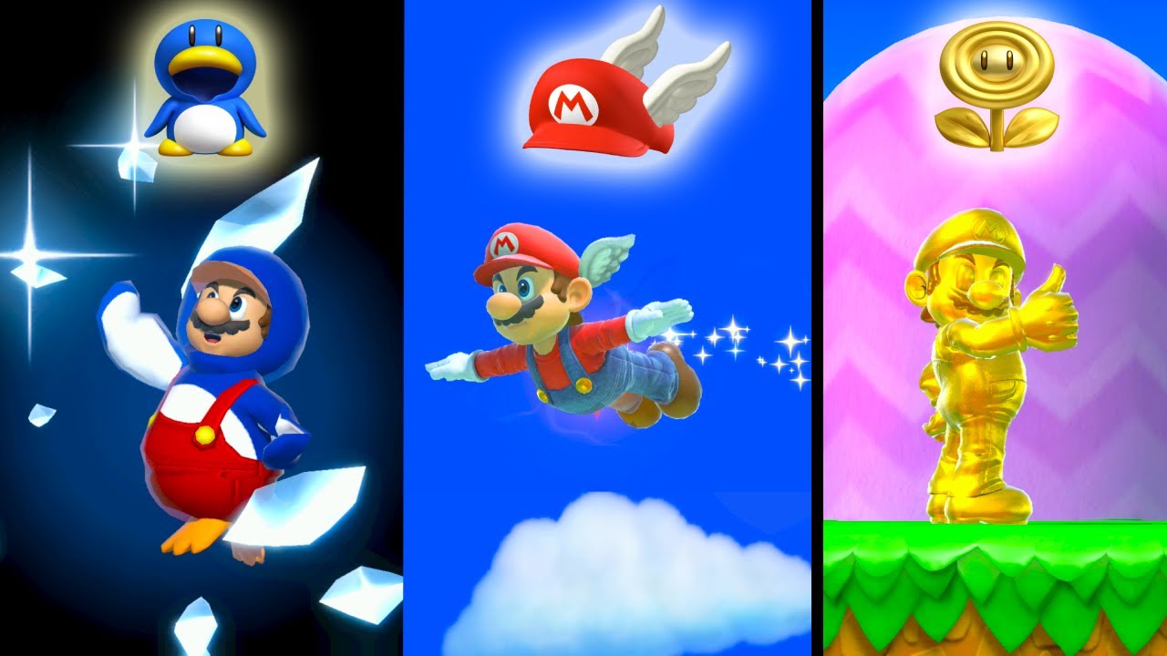 What if Mario used his other Canon Powerups in Smash?