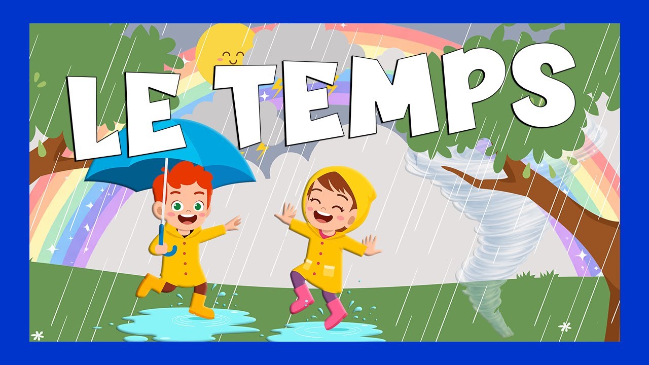 El tiempo 🌦 en francés | Vocabulario