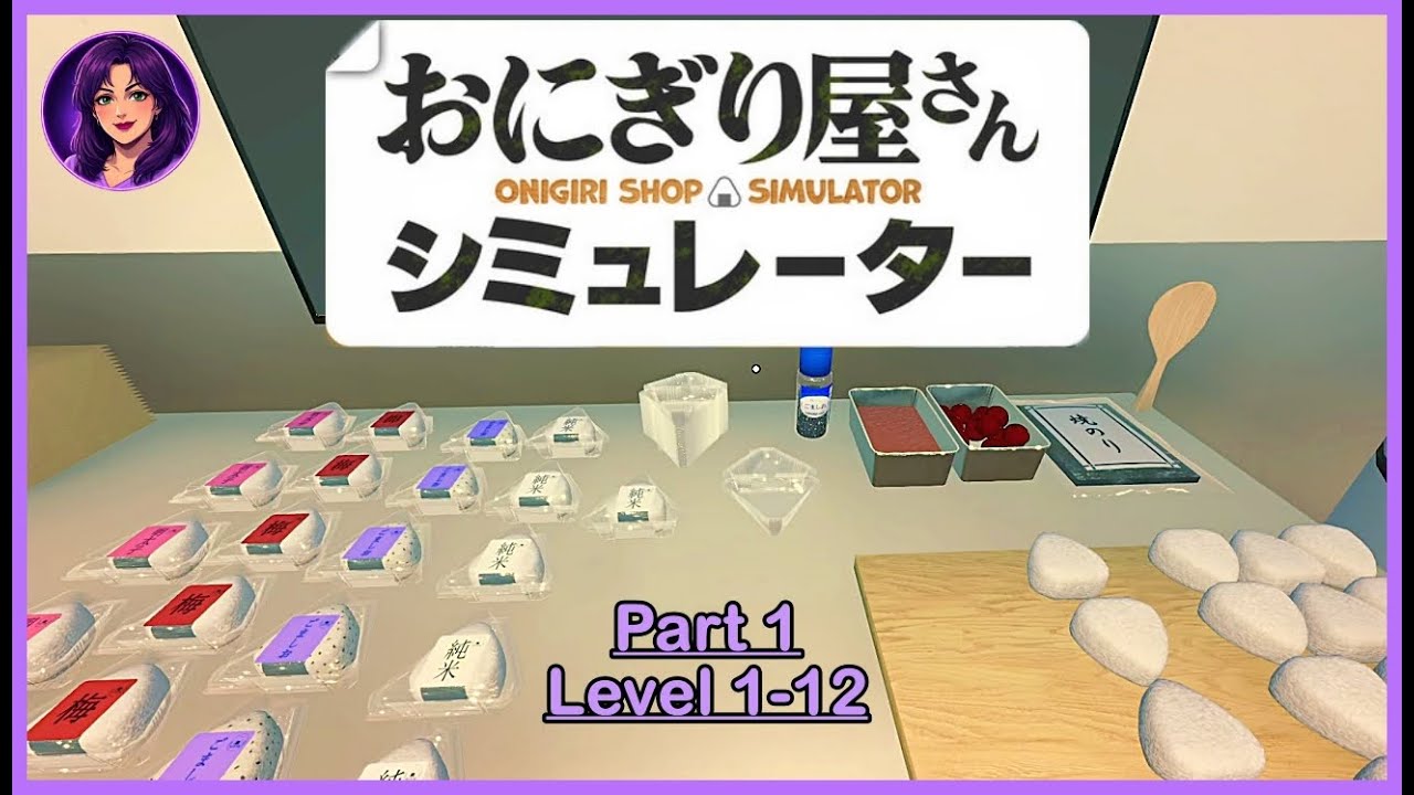 Onigiri Shop Simulator | Gameplay | Part 1 | No Commentary