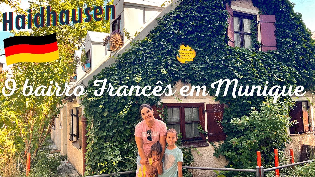 O BAIRRO FRANCÊS DE MUNIQUE, HAIDHAUSEN | PARECE QUE ESTAMOS NA FRANÇA!| ROSA FILIPOVIC