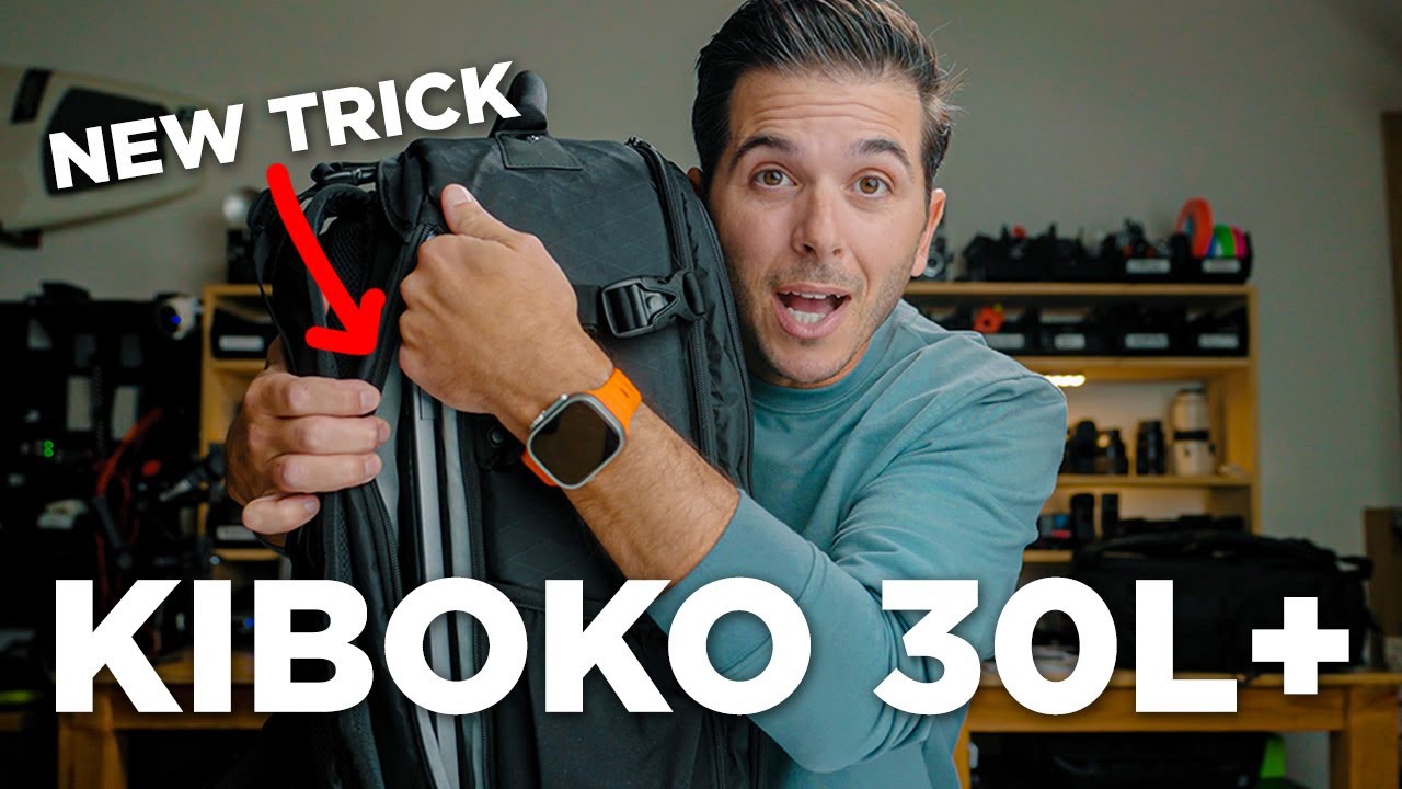 BEST TRAVEL CAMERA BAG of 2023 - Gura Gear Kiboko 30L+