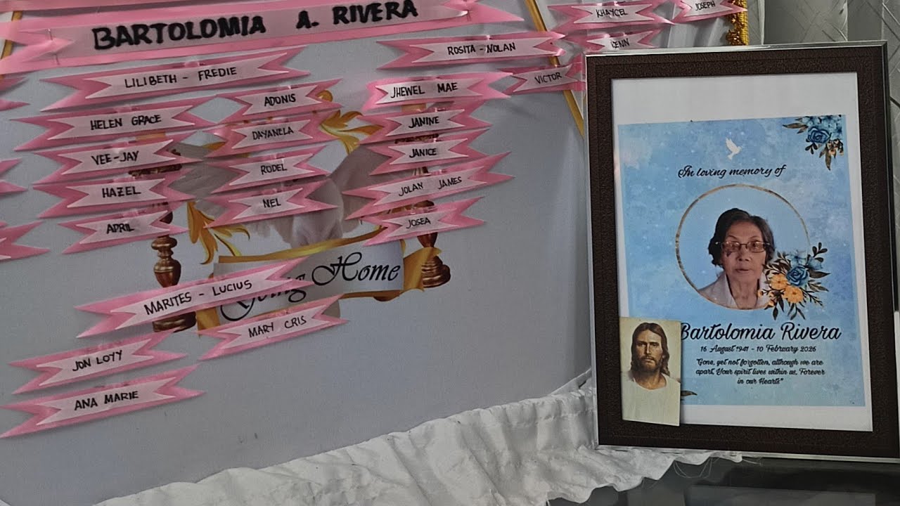 marites fontanosa is live!Last Rites of Bartolomia Oming Sapurco Arbo Rivera