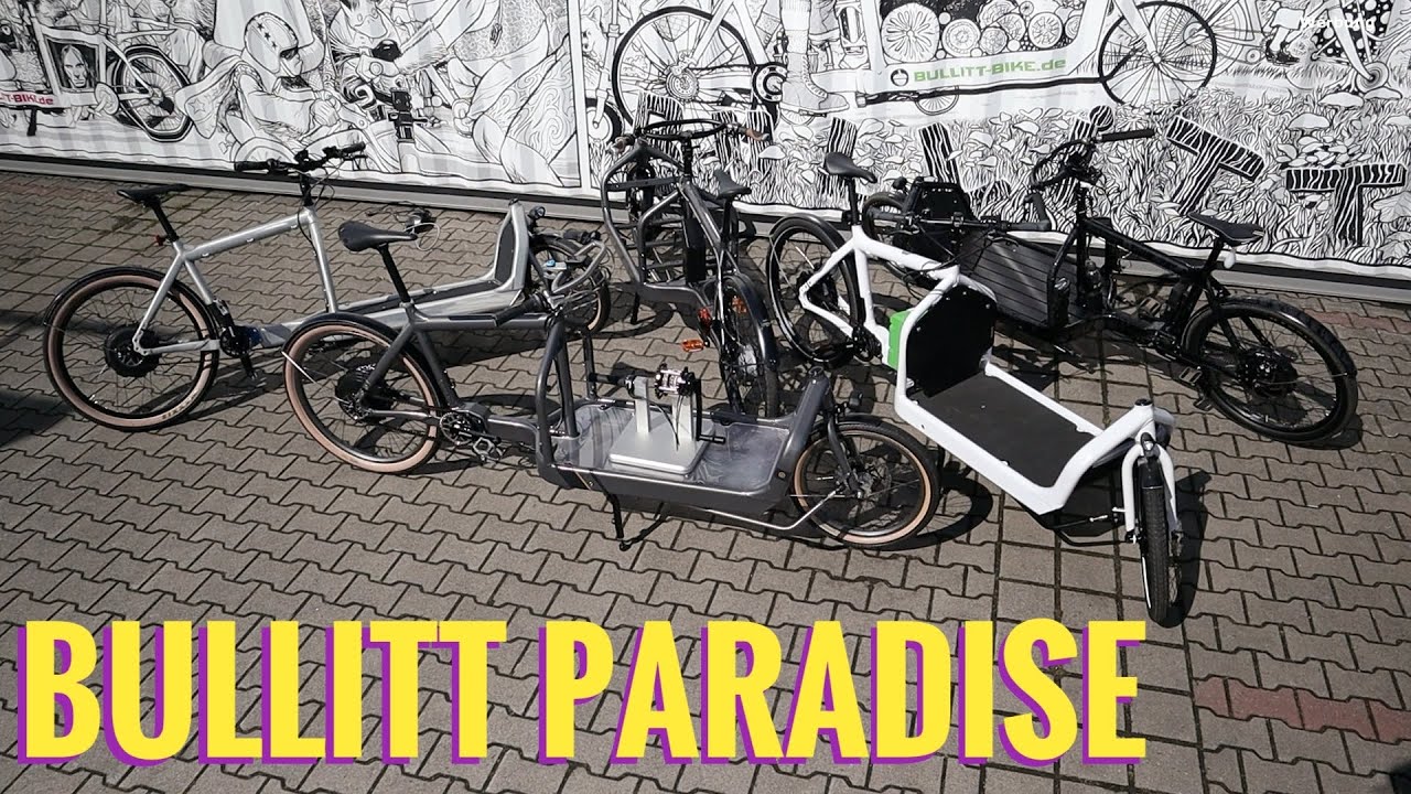 Die edelsten Bullitts der Welt - Pinion, Titan, 111Nm. Bullitt Bike macht Cargobike Träume wahr!
