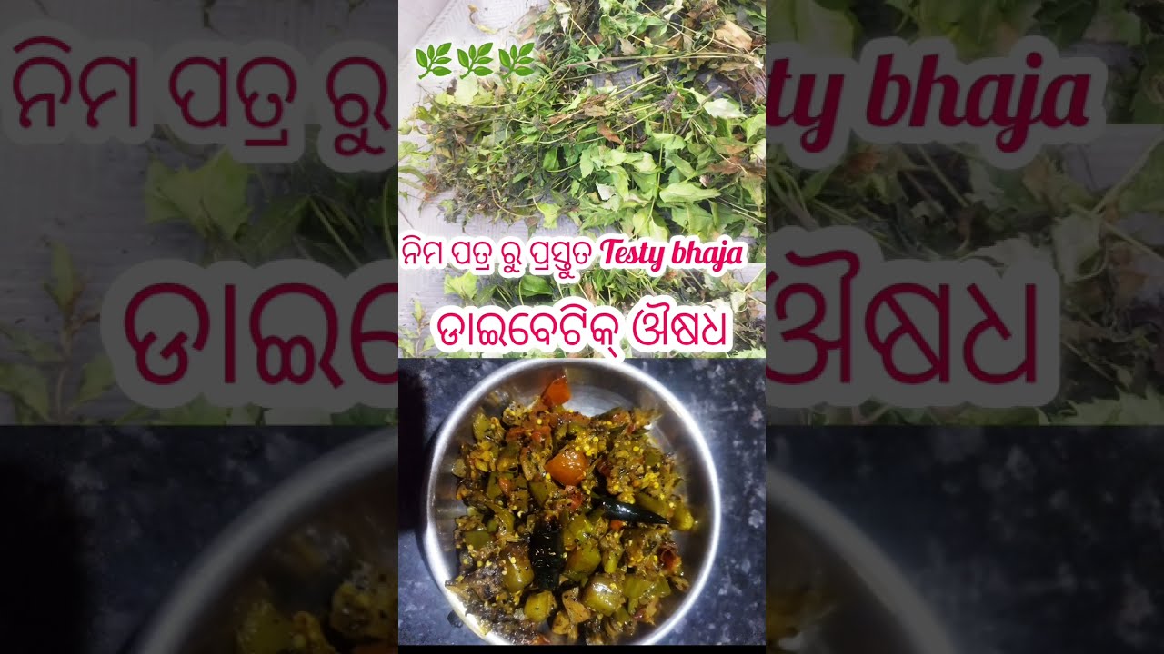 🌿🍲🌿#ନିମ ପତ୍ରରୁ ପ୍ରସ୍ତୁତ Testy ଭଜା#ଡାଇବେଟିକ୍ ଔଷଧୀୟ ଭଜା#Tiki sahoo#viral#shorts#video#please subscribe 