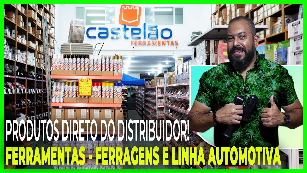 FERRAMENTAS E PRODUTOS P/ FERRAGENS (LINHA COMPLETA!) P/ REVENDEDORES - CASTELÃO FERRAMENTAS