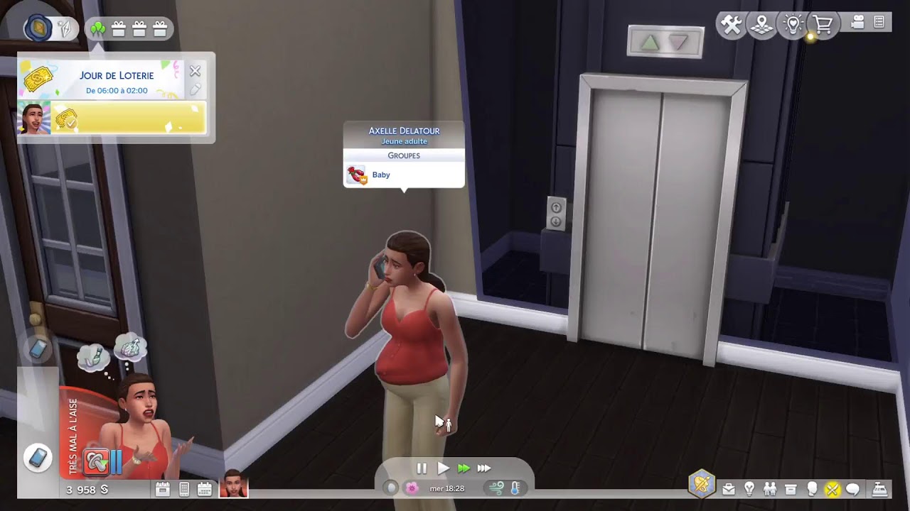 Live Sims 4 FR, on commence notre 100 Baby Challenge(venez on discute ensemble 😊)