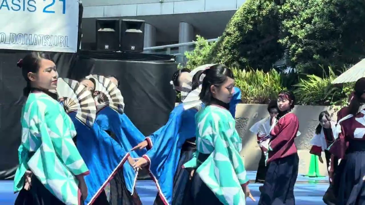 にっぽんど真ん中祭り2025 3日目　名古屋大学快踊乱舞　オアシス会場