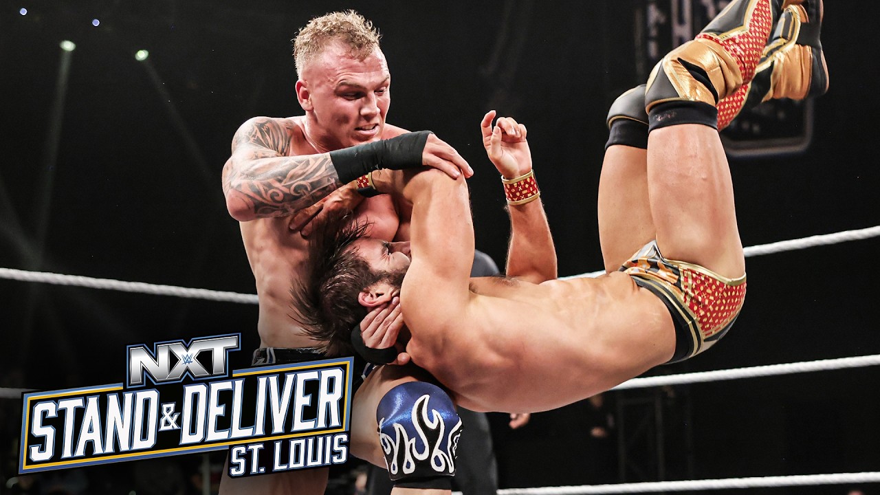 Майлз Борн против Джонни Гаргано | Матч за титул чемпиона Северной Америки NXT: основные моменты ...