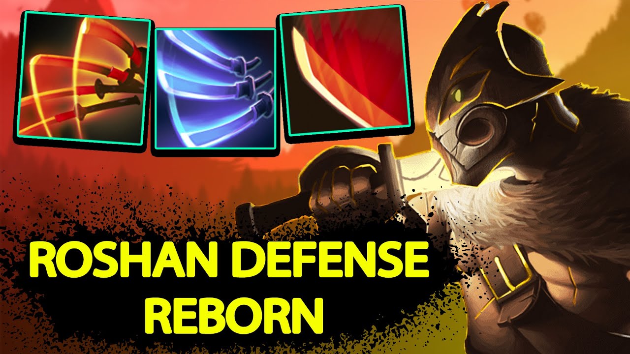 ROSHAN DEFENSE REBORN l SAMURAI l СНИЖЕНИЕ ПЕРЕЗАРЯДКИ ЗА УДАР?
