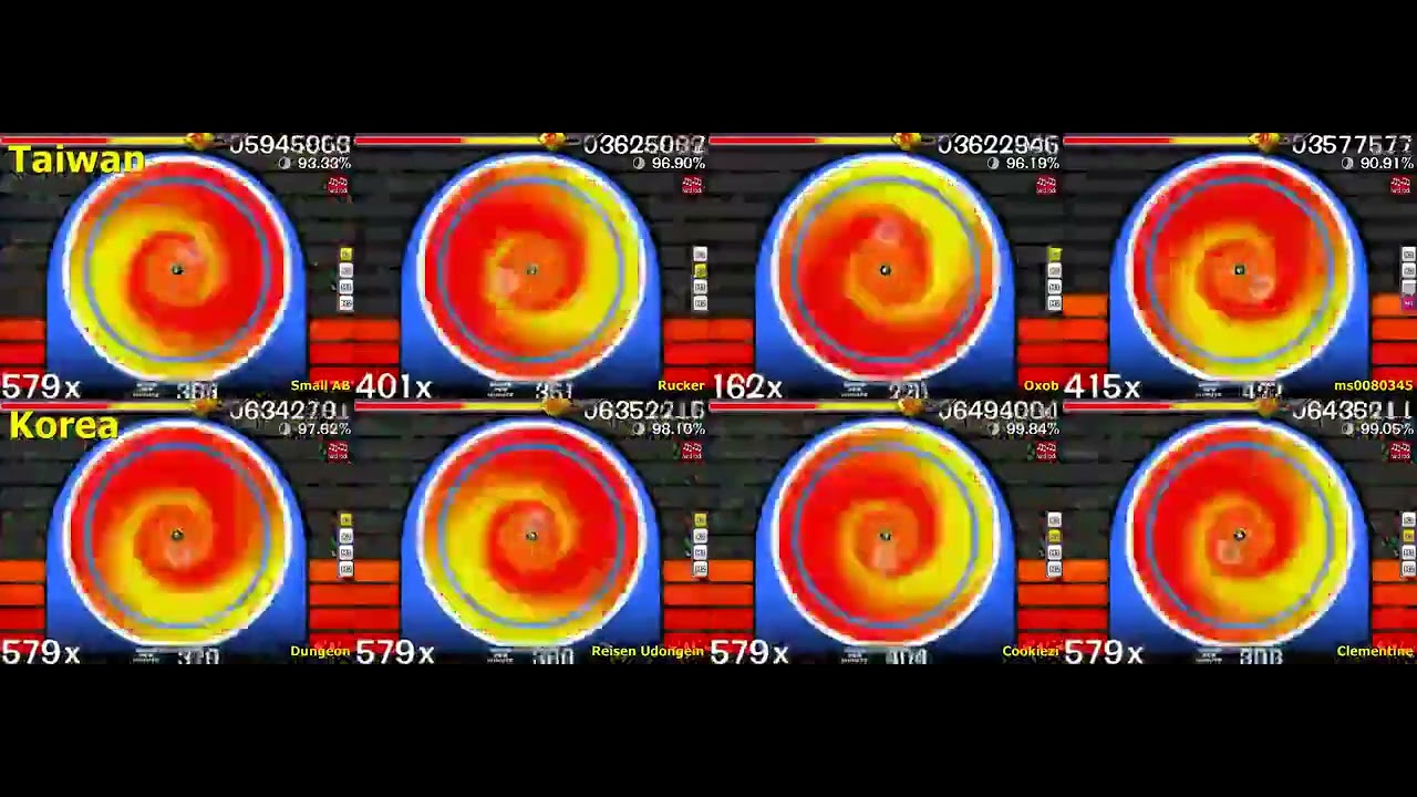 osu! World Cup #3 Semifinals Taiwan vs Korea