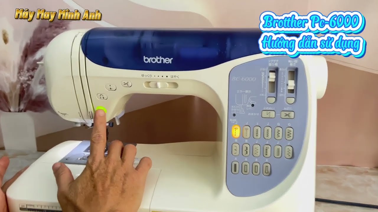 Brother bc-6000, hướng dẫn sử dụng