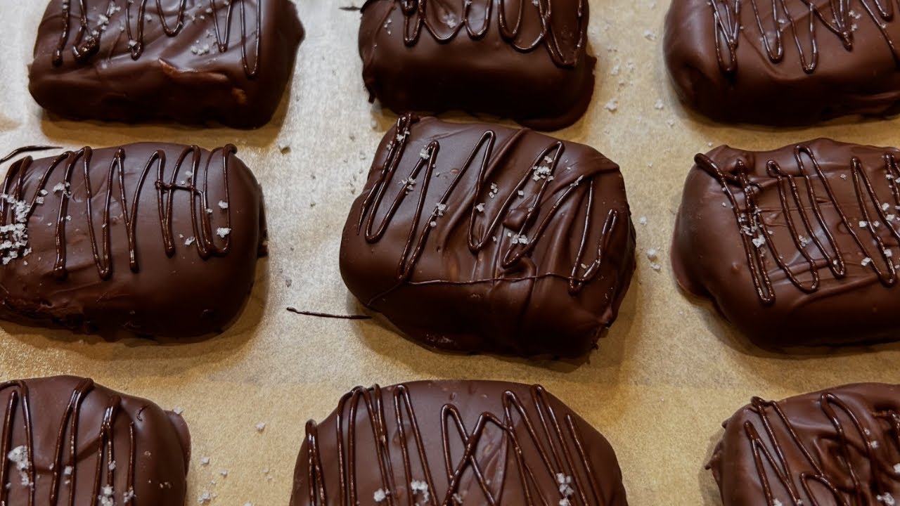 Slice N Bake Chocolate Covered Peanut Butter Cookies