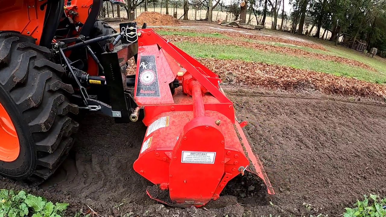King Kutter 5ft tiller review w/L2501 Kubota and quick hitch