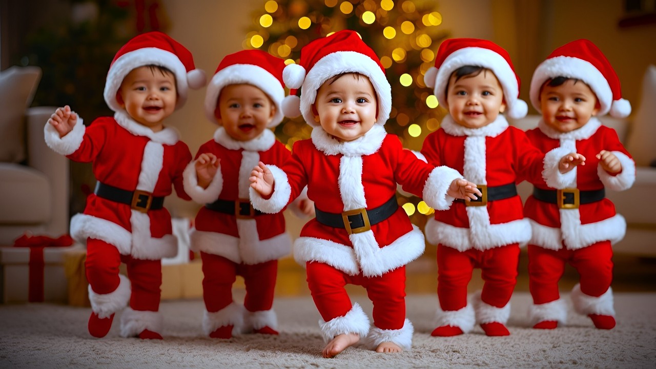 Jingle Bells Jingle Bells 🔔🎄 | You’ve NEVER Seen Babies Dance This Cute 😍👶