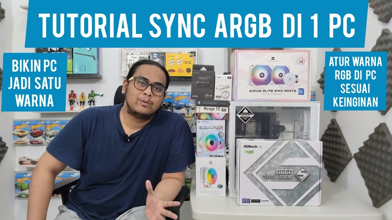 #RakitPC Cuy Eps115 - Tutorial ARGB Sync di 1 PC ( Agar Bisa Ganti Warna Sesuai Keinginan )