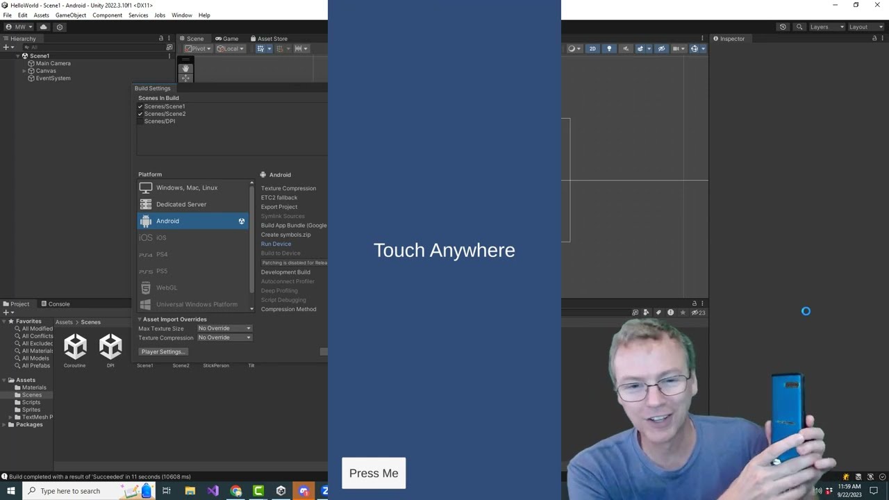 Unity Android Dev - Deploy to Phone over USB