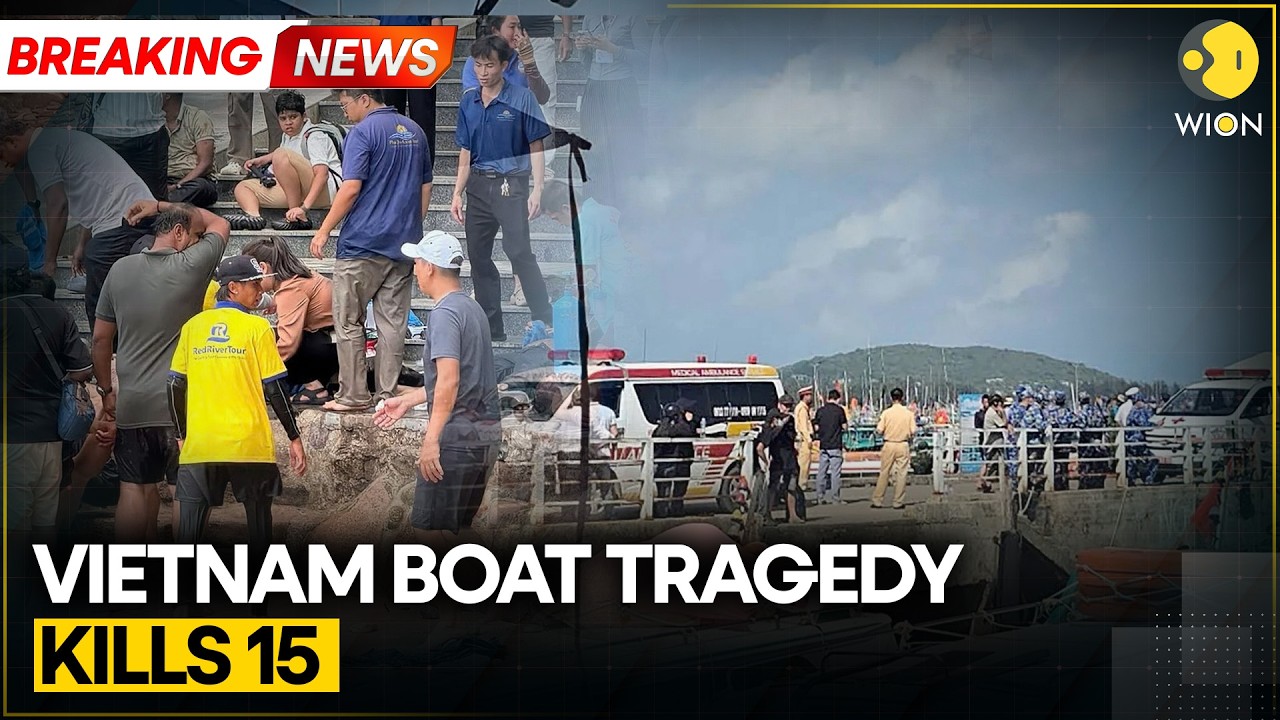 Vietnam Boat Tragedy: Boat Carrying 32 Indians Overturns Near Phu Quoc Island | WION Breaking