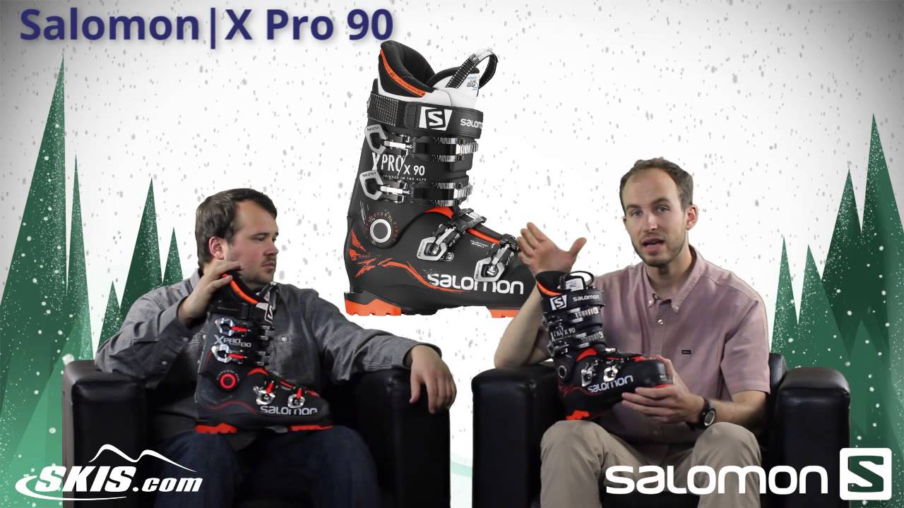 2016 Salomon X Pro 80, 90, 100,120, and 130 Mens Boot Overview by SkisDOTcom