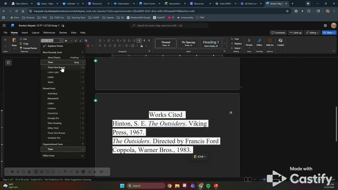 Formatting Essay Video Guidance