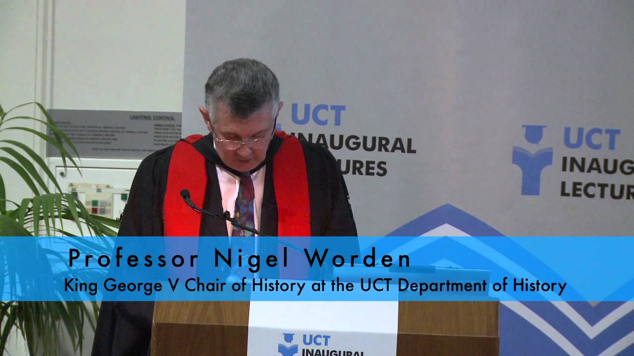 Cape Town a melting pot of slave history - UCT's Prof Nigel Worden