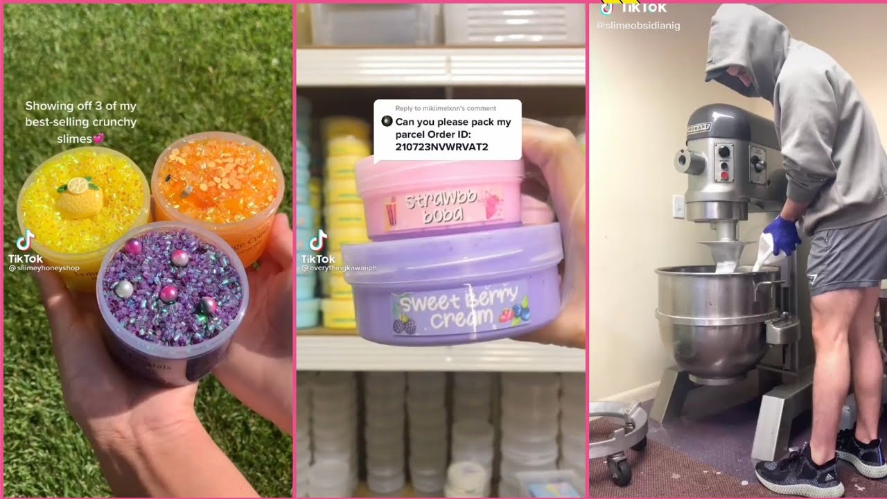 Slime Small Business -Tik tok Compilation