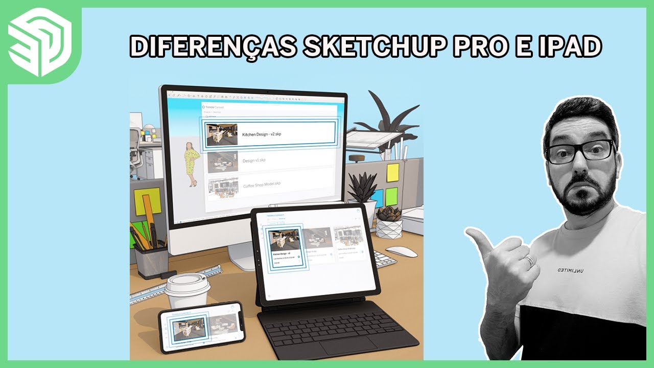 Diferenças SketchUp Pro e iPad
