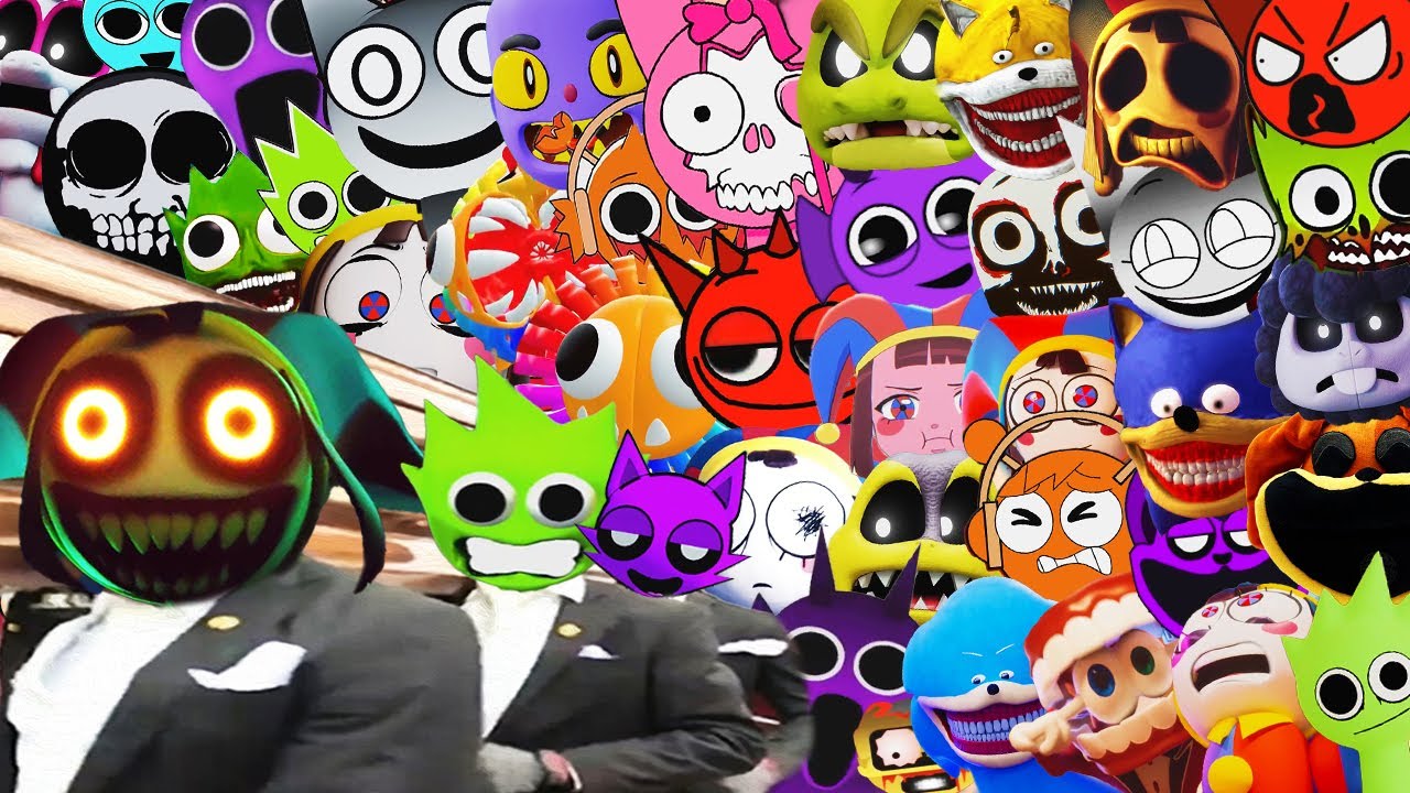 ULTRA MEGAMIX Coffin Dance Meme (Games and Memes Cover) feat Sprunki
