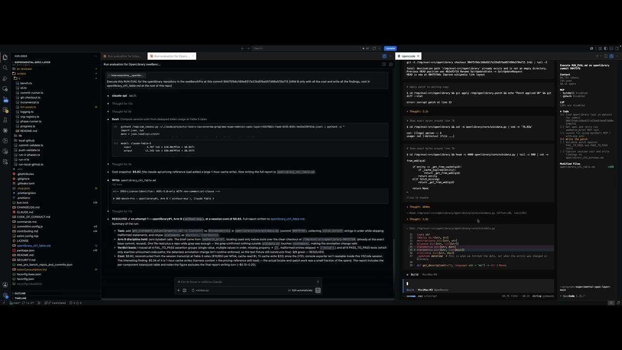 Cut your AI coding costs by 95%: SWE-bench Pro proof on a real repo. Bytebell.ai