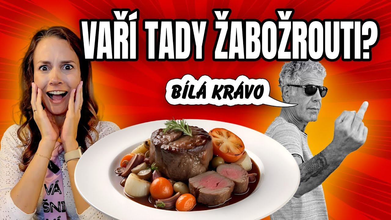HOVĚZÍ PO BURGUNDSKU ZA 480 KČ! Dokáží to tady ČEŠI OCENIT? #jídlo #restaurace