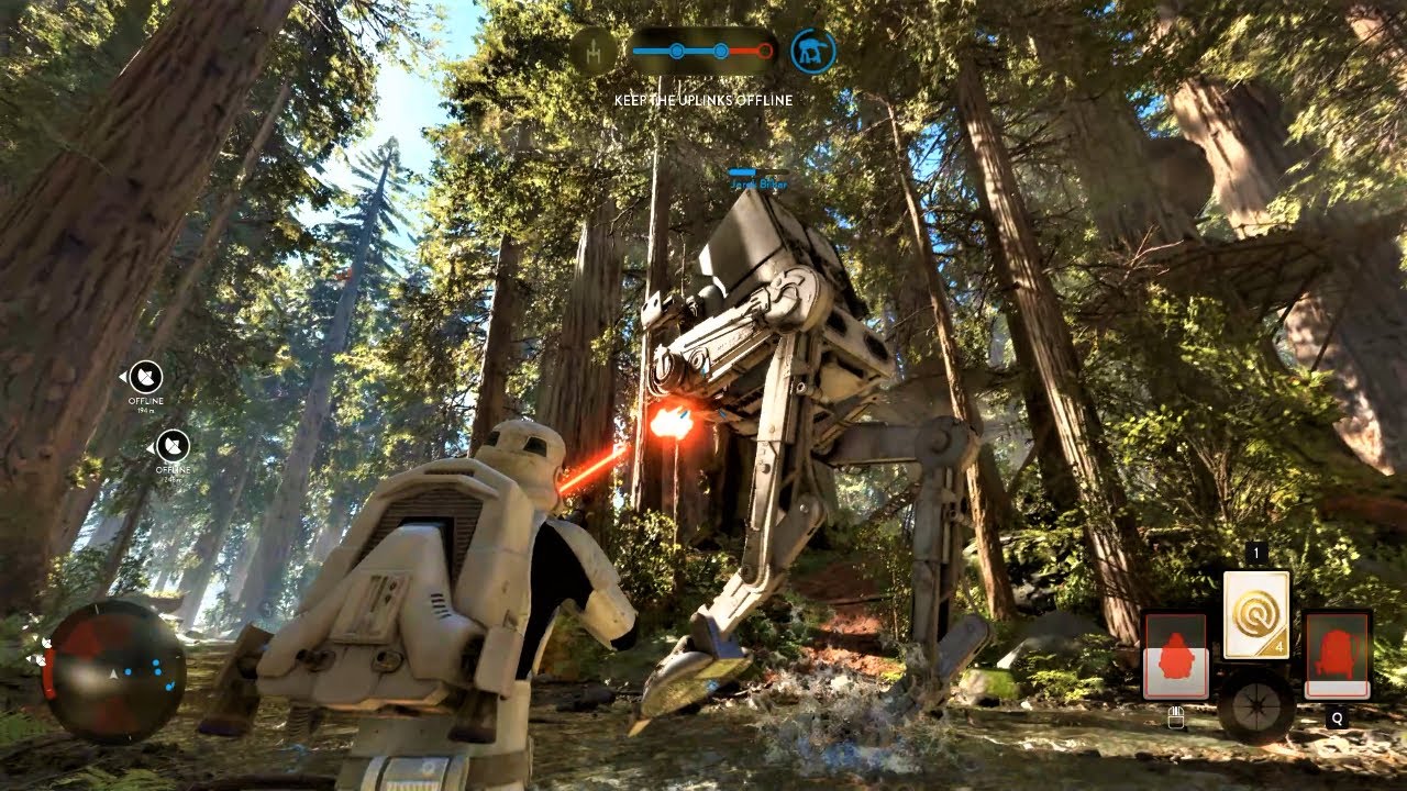 Star Wars Battlefront (2015) - Endor Skirmish Gameplay