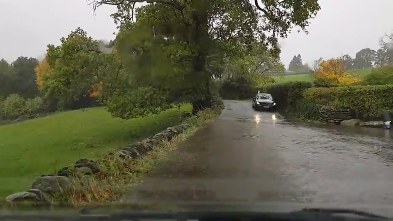 13 October 2018 Storm Callum, CUMBRIA ON FLOOD ALERT.