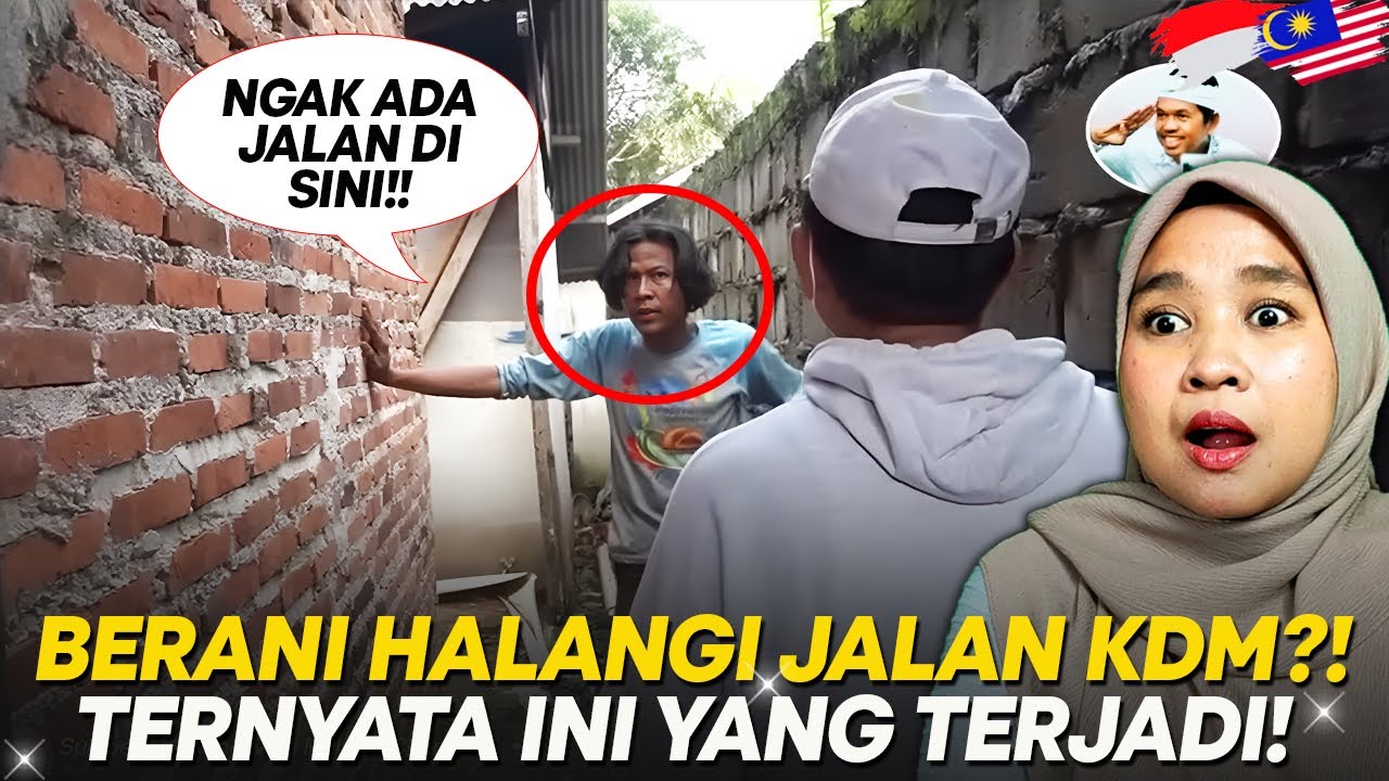 REAKSI 🇲🇾 : ORANG INI BERANI HALANGI JALAN KANG DEDI: Ternyata Ini yang Terjadi!