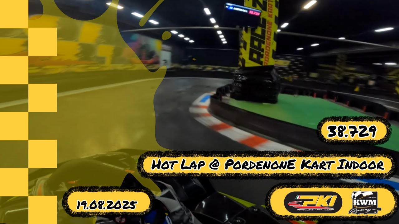 Pordenone Kart Indoor Italy &ndash; 38.729 PB! 🏎️ Sodi SR4 Onboard (19.08.2025)
