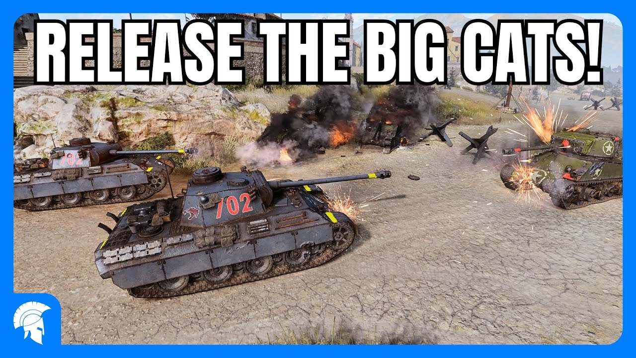 RELEASE THE BIG CATS! - 4vs4 - Wehrmacht - Company of Heroes 3
