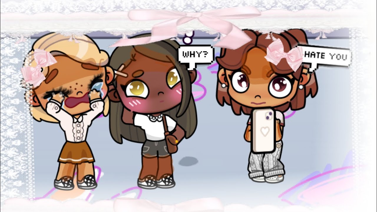 Emily has a fight with her bullys 🤨🎀💝