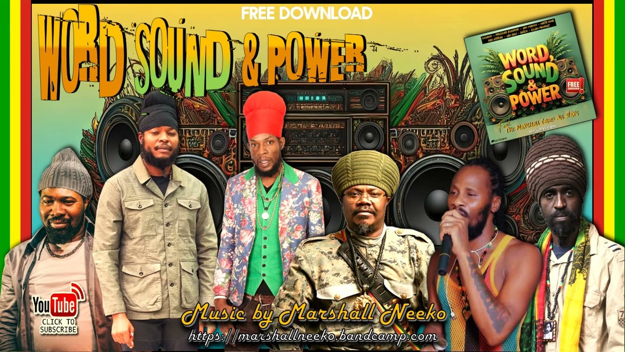 Word, Sound & Power Riddim (Marshall Neeko 2024) Luciano, Jah Mason, Pressure, Natty King, Batch...