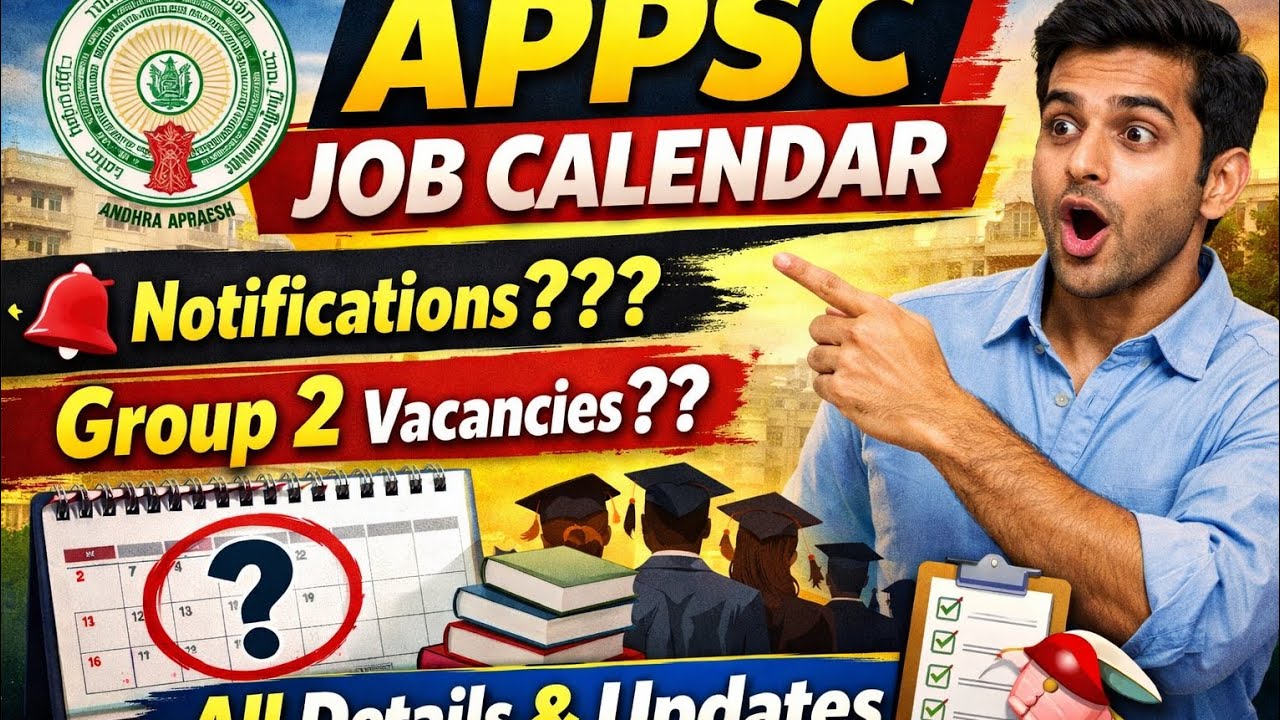 ✅️✅️GENUINE UPDATE-JOB CALENDAR DATE AND APPSC GROUP 2 NOTIFICATION AND VACANCIES🎊🎊💥