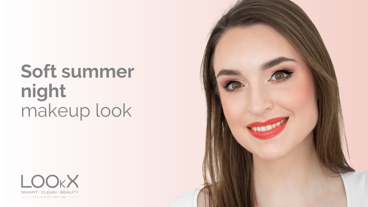 LOOkX Golden hour collection - Soft summer night makeup look