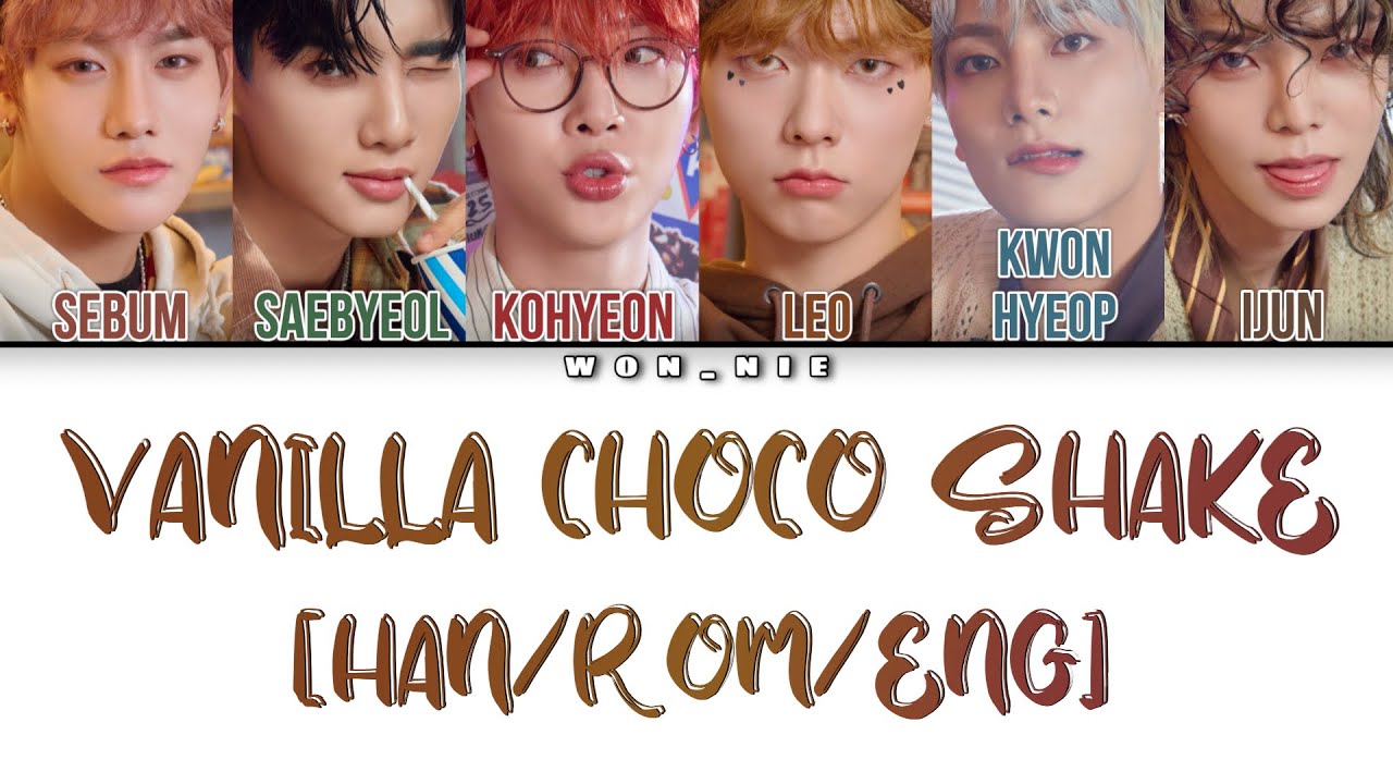 Vanilla Choco Shake By WAKER (Colour Coded Lyrics) [Han/Rom/Eng]