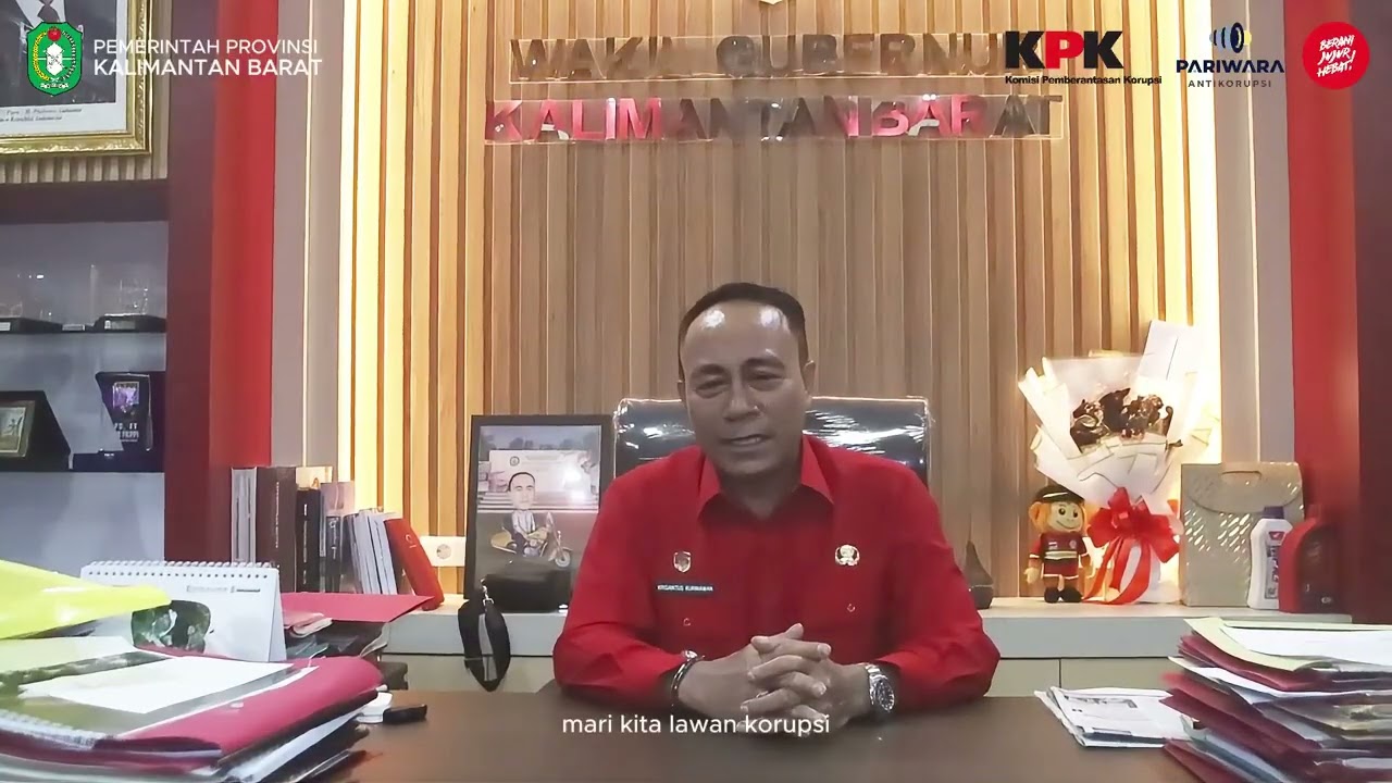 Kampanye Antikorupsi Serentak 2025 oleh Wakil Gubernur Kalbar