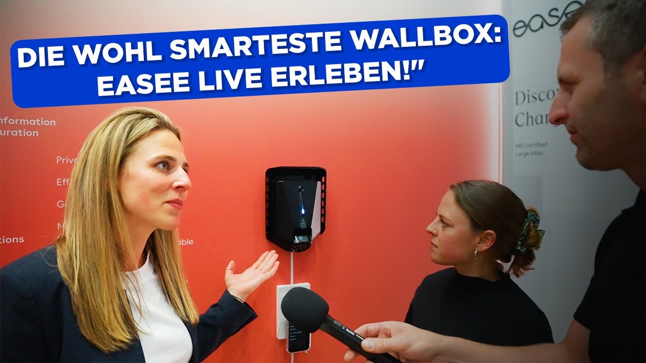 Easee auf der Intersolar 2025: Die smarte Wallbox der nächsten Generation! ⚡🚗