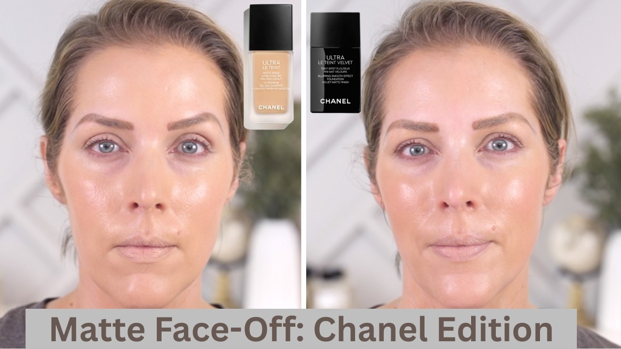 ⭐️ BATTLE OF THE CHANEL LUXURY MATTE FOUNDATION FORMULAS ⭐️
