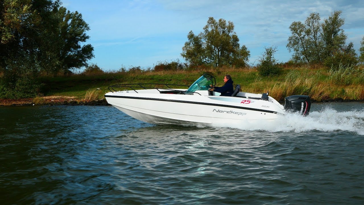 NORDKAPP ENDURO 605 RS boottest | Watersport-TV