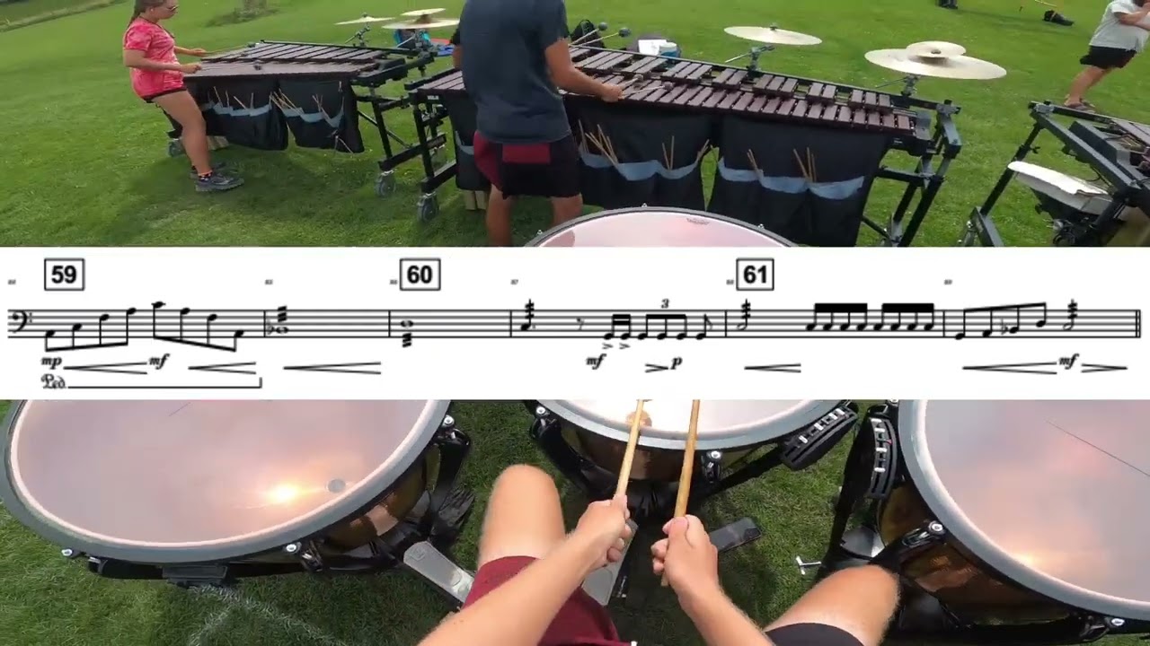 The Cadets 2023 | Timpani Headcam