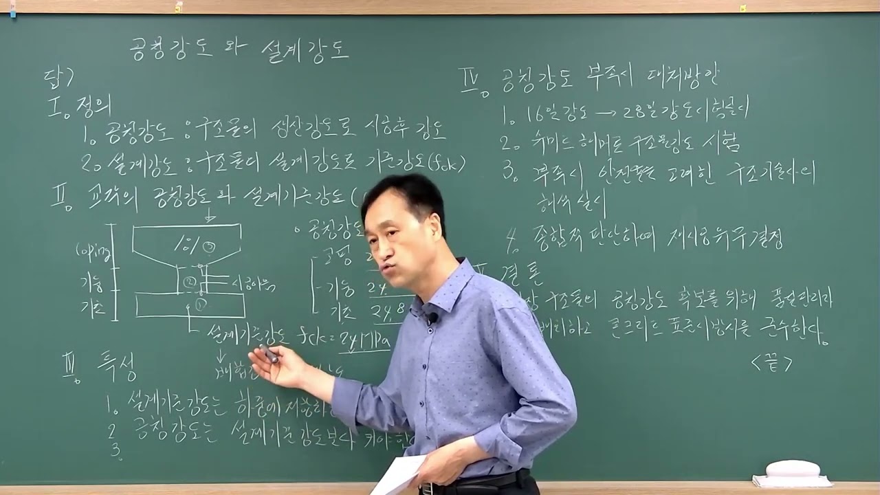 토목식공기술사 - 공칭강도와 설계강도