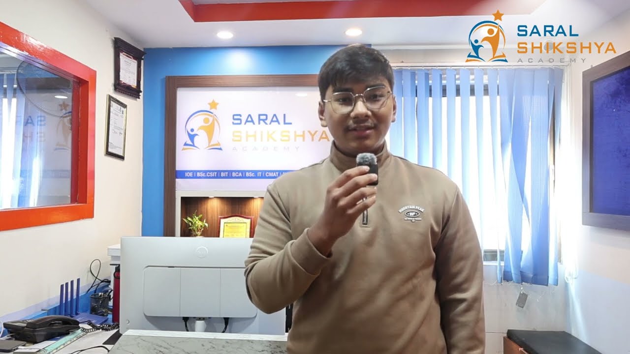 BSc.CSIT Entrance 2082 Success Story | BSc. CSIT Entrance Preparation | Saral Shikshya Academy