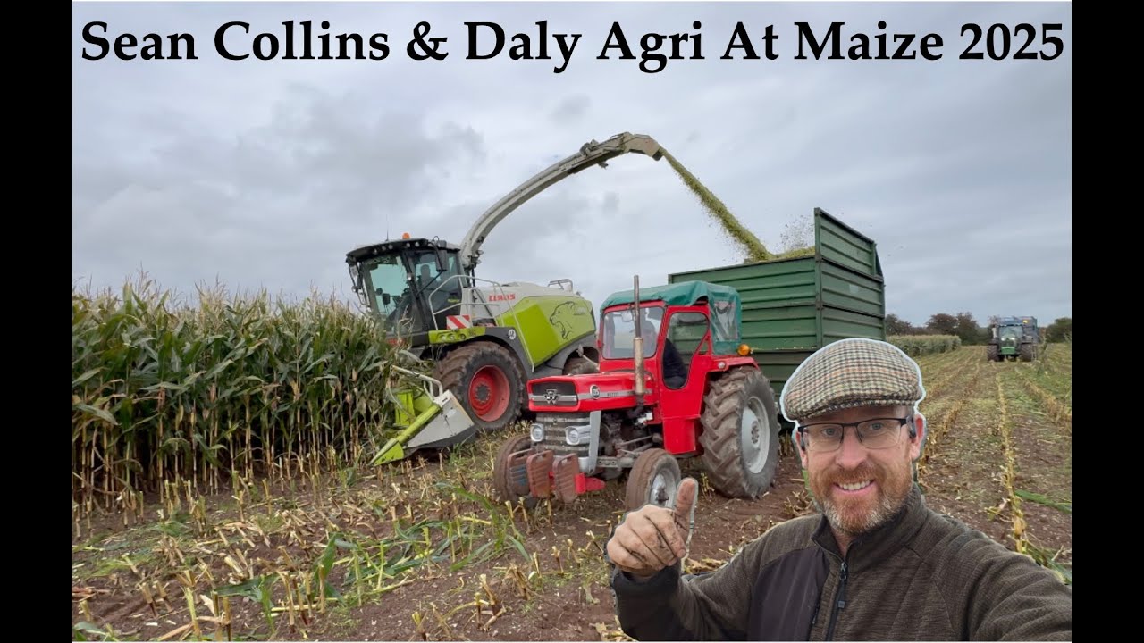 A few clips of Sean Collins and Daly Agri at Maize in East Cork