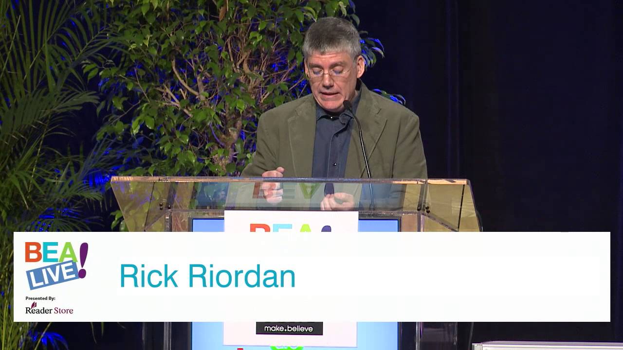 BEA 13:  Rick Riordan Children's Book & Author Breakfast Presentation