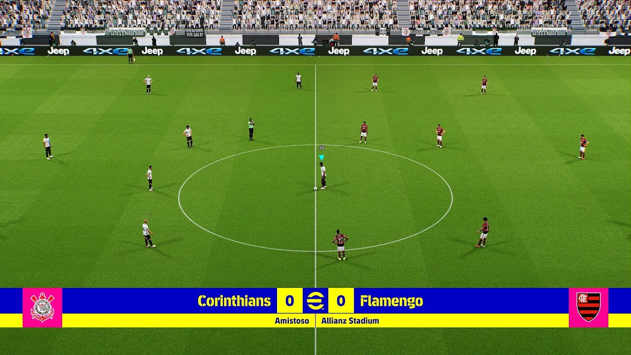 EFOOTBALL 2022 GAMEPLAY - MINHAS PRIMEIRA IMPRESSÕES - CORINTHIANS vs FLAMENGO (PS5/XBOX SERIES X|S)