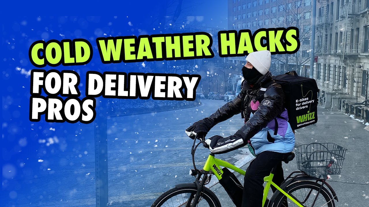 Cold weather survival tips for delivery riders. Ride with confidence this winter!